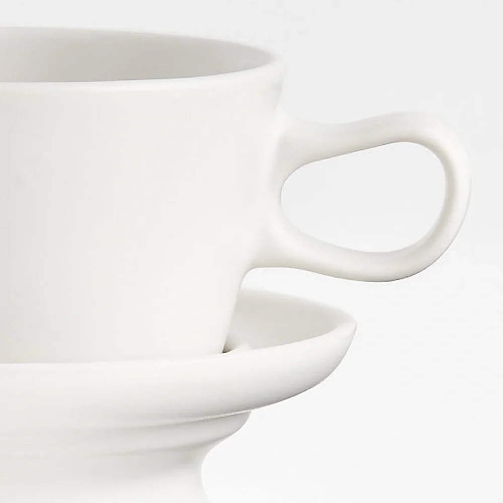 New! Crate&Barrel Ceramics Cup and Saucer LIMITED Collection